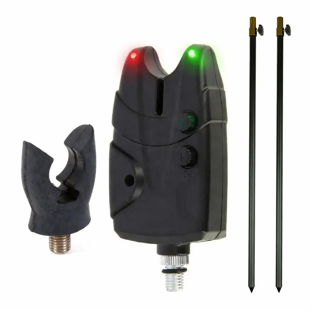 Single Rod Bite Alarm Bankstick Set - Rod Rest - Carp Fishing