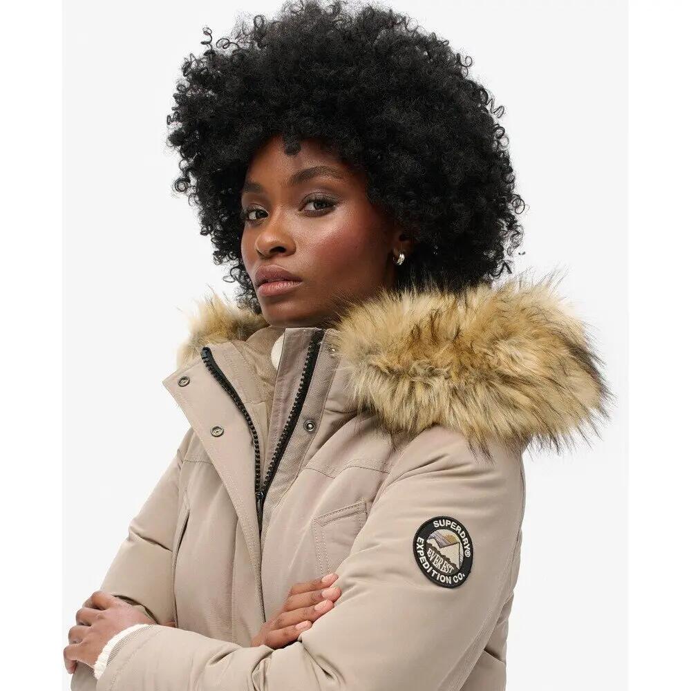 Parka en fausse fourrure femme Superdry Everest 6/7