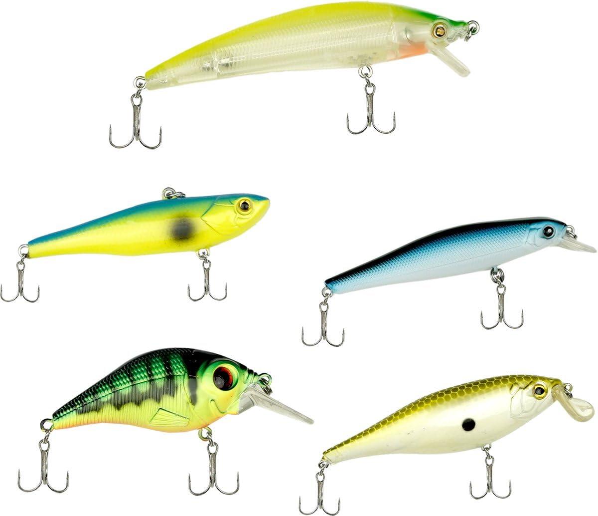 Set Minnow 25pz Esche Artificiali Crankbait Predatori 2/6