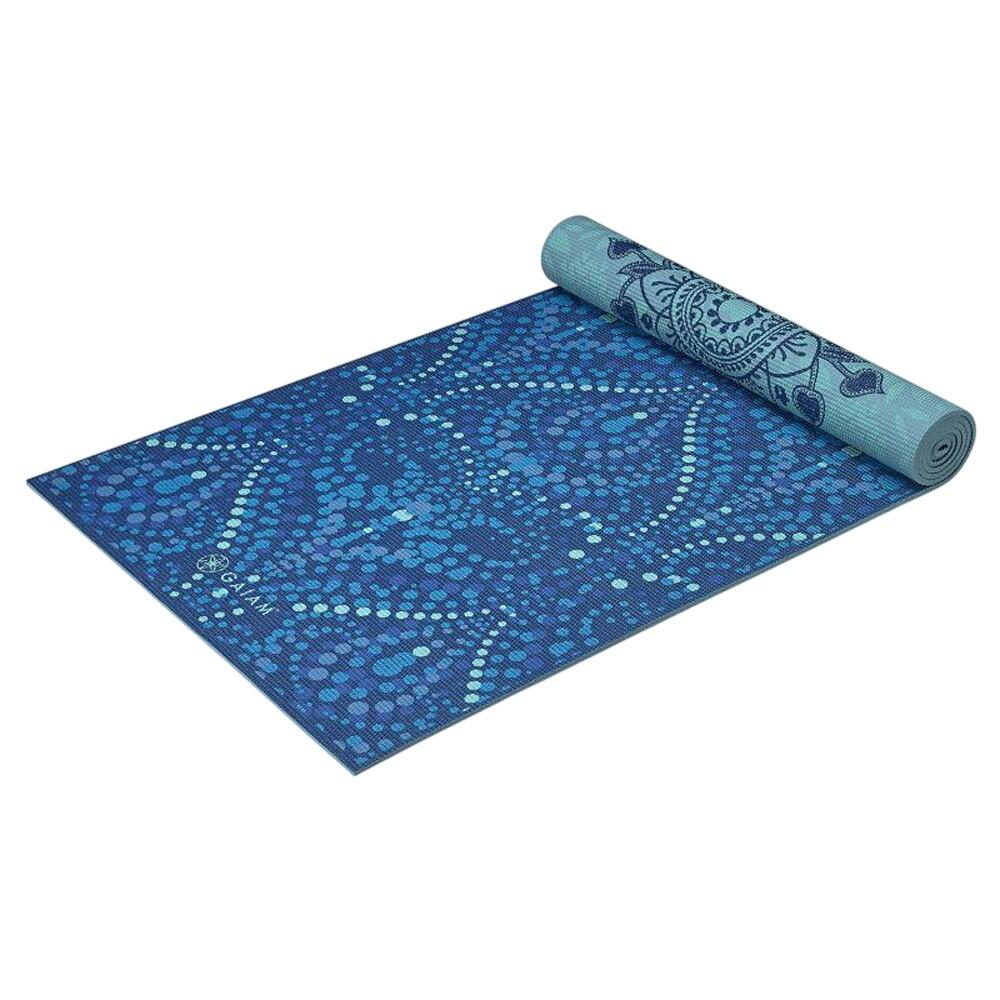 Tapis De Yoga Motif/style Doubleface (Blanc) Taille unique 3/6