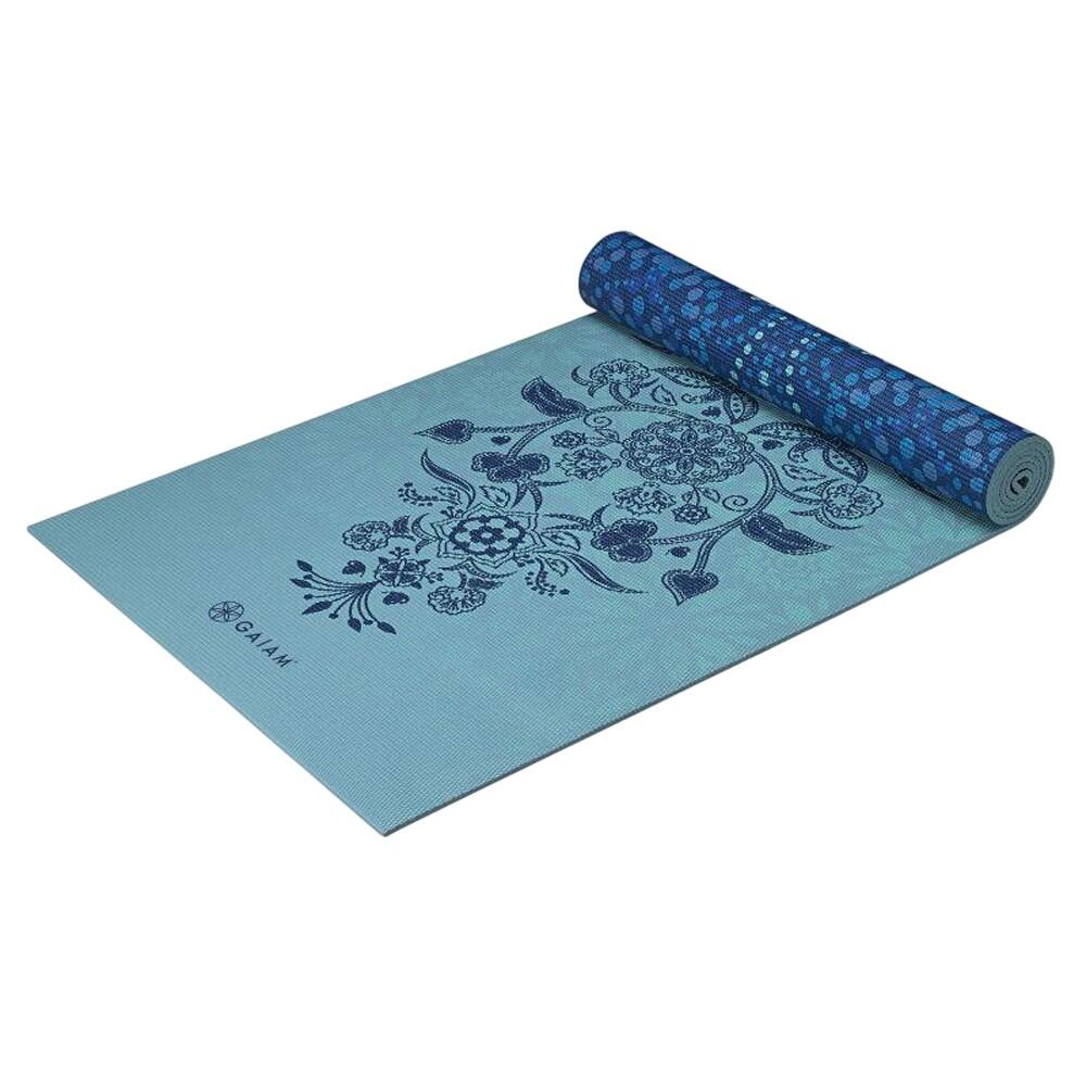Tapis De Yoga Motif/style Doubleface (Blanc) Taille unique 4/6