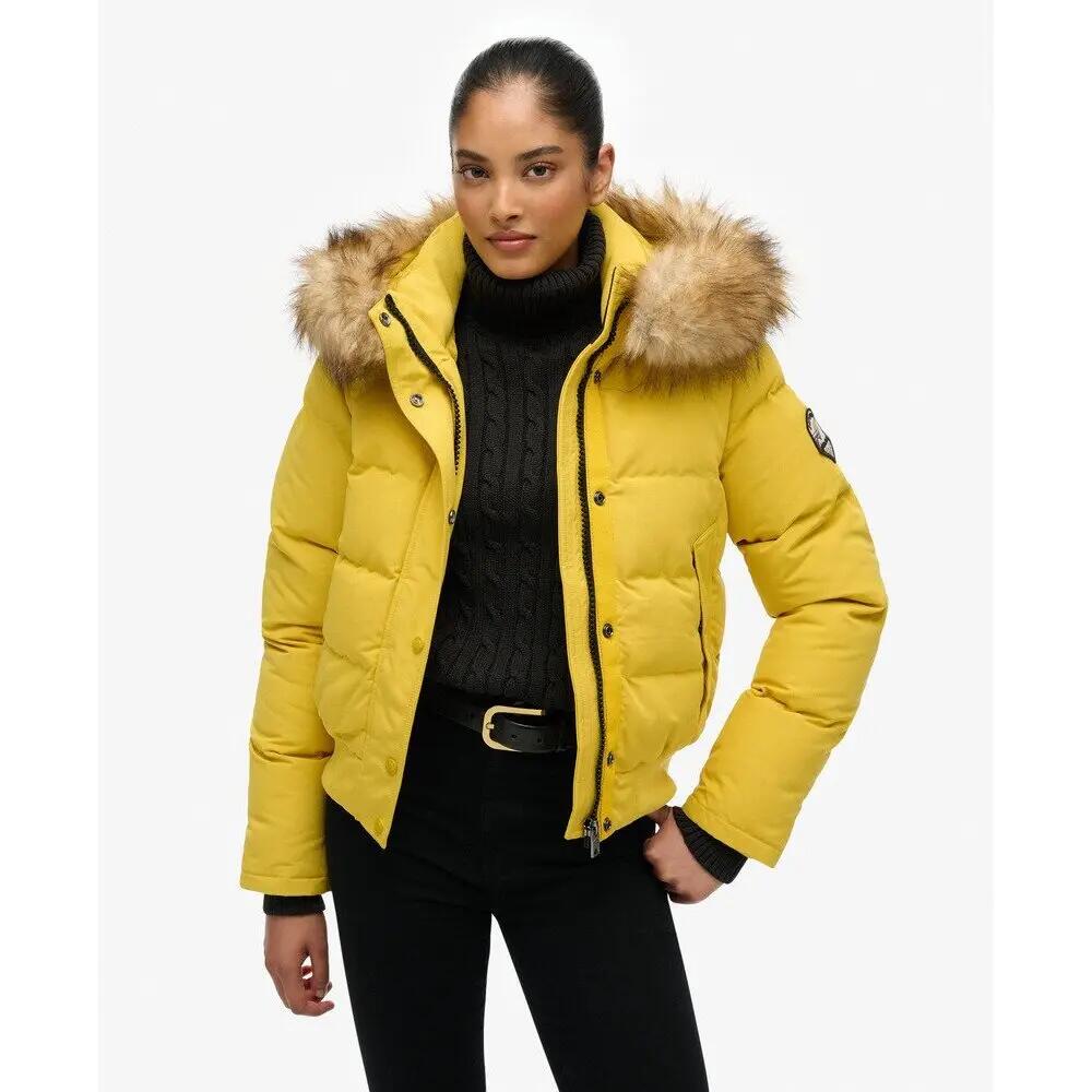 Plumífero con capucha de mujer Superdry Everest 3/7