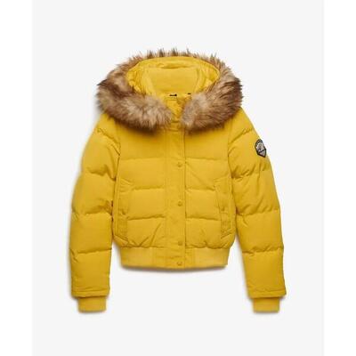 Damesjack met capuchon superdry everest