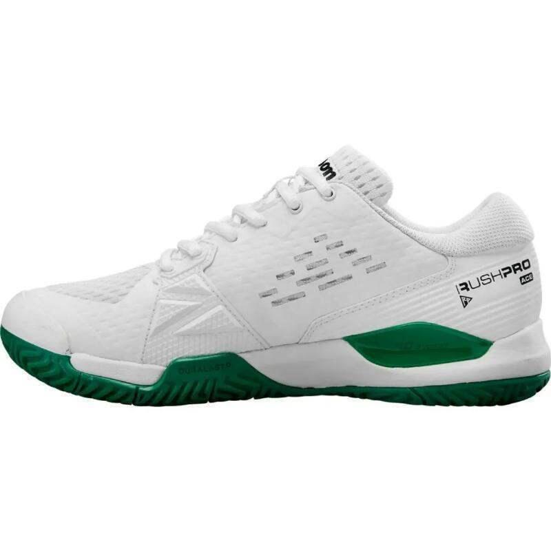 Tênis Júnior Branco Verde Wilson Rush Pro Ace 5/5