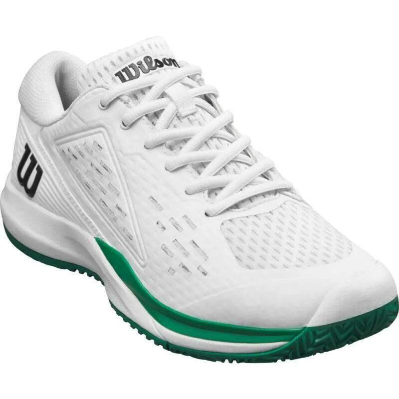 Tênis Júnior Branco Verde Wilson Rush Pro Ace 4/5