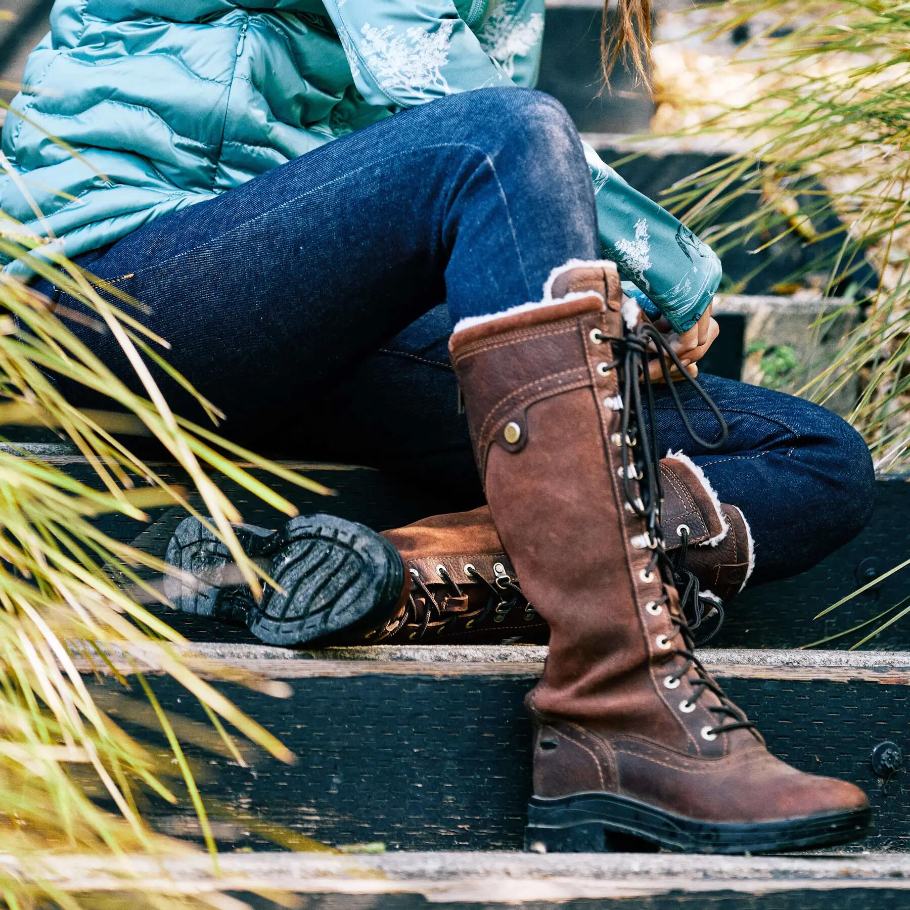 Wasserdichte Reitstiefel Frau Ariat Wythburn H2O 3/6