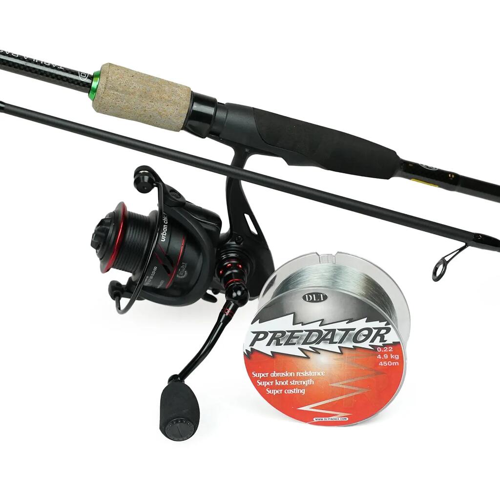 Tabula Trout Fishing Set 2.40 m - 3-20 g - Carbon Rod, Reel and Line