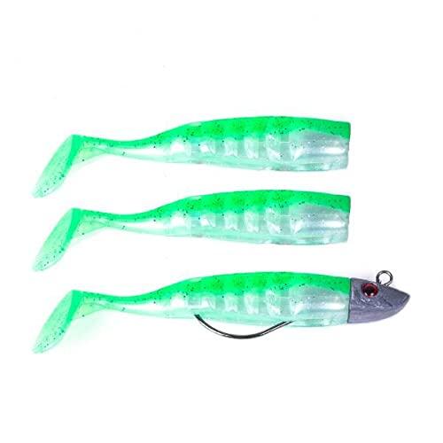 Terminator Baitcaster Set Hengel Reel Softbaits 7/7