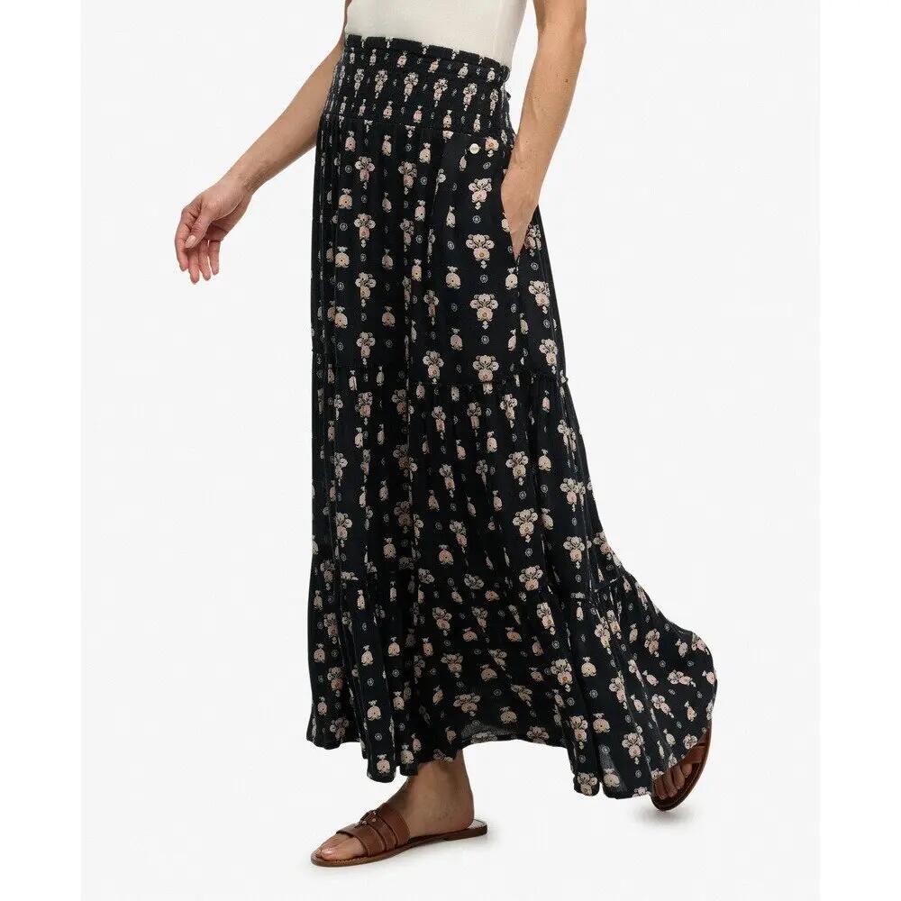 Gonna lunga stampata donna Superdry 6/6