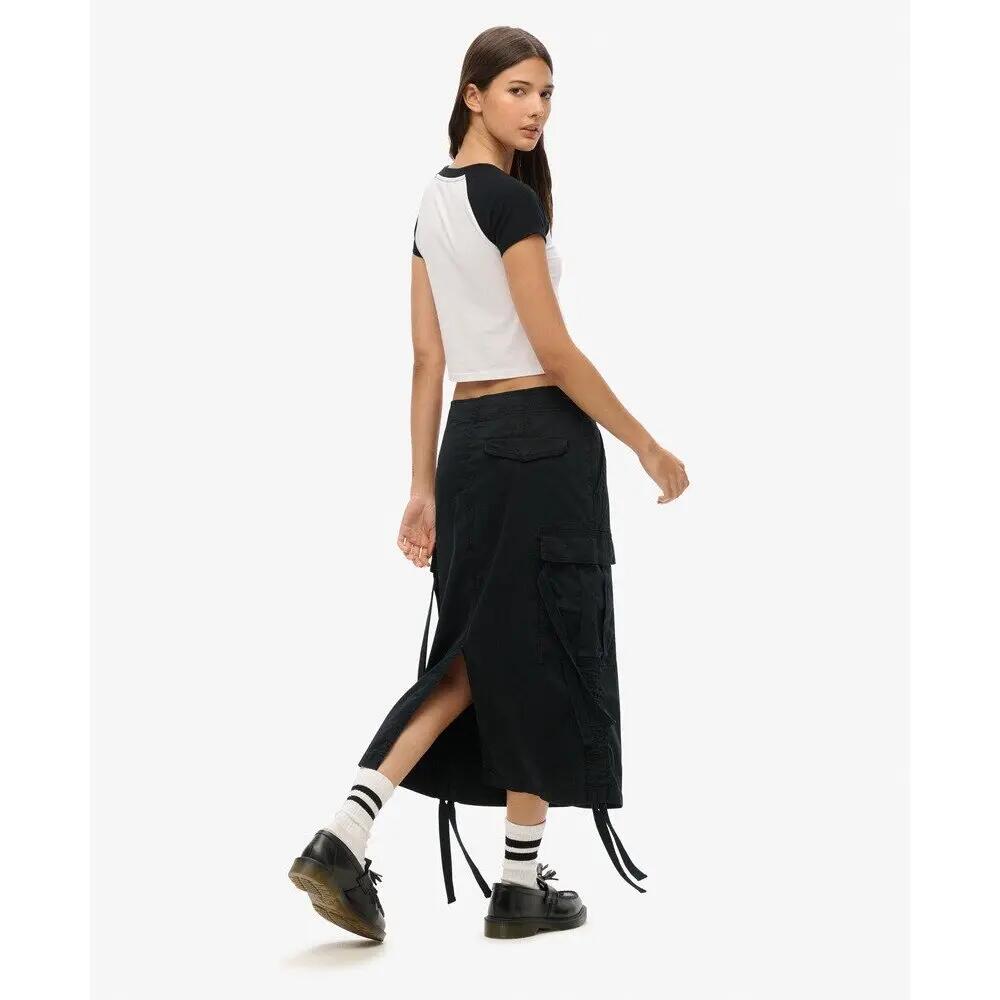 Jupe midi cargo femme Superdry 4/6