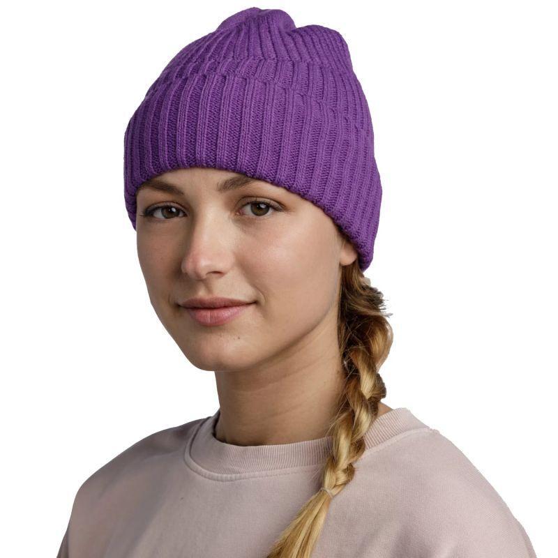 Dames Renso Gebreide muts (Violet) 3/3