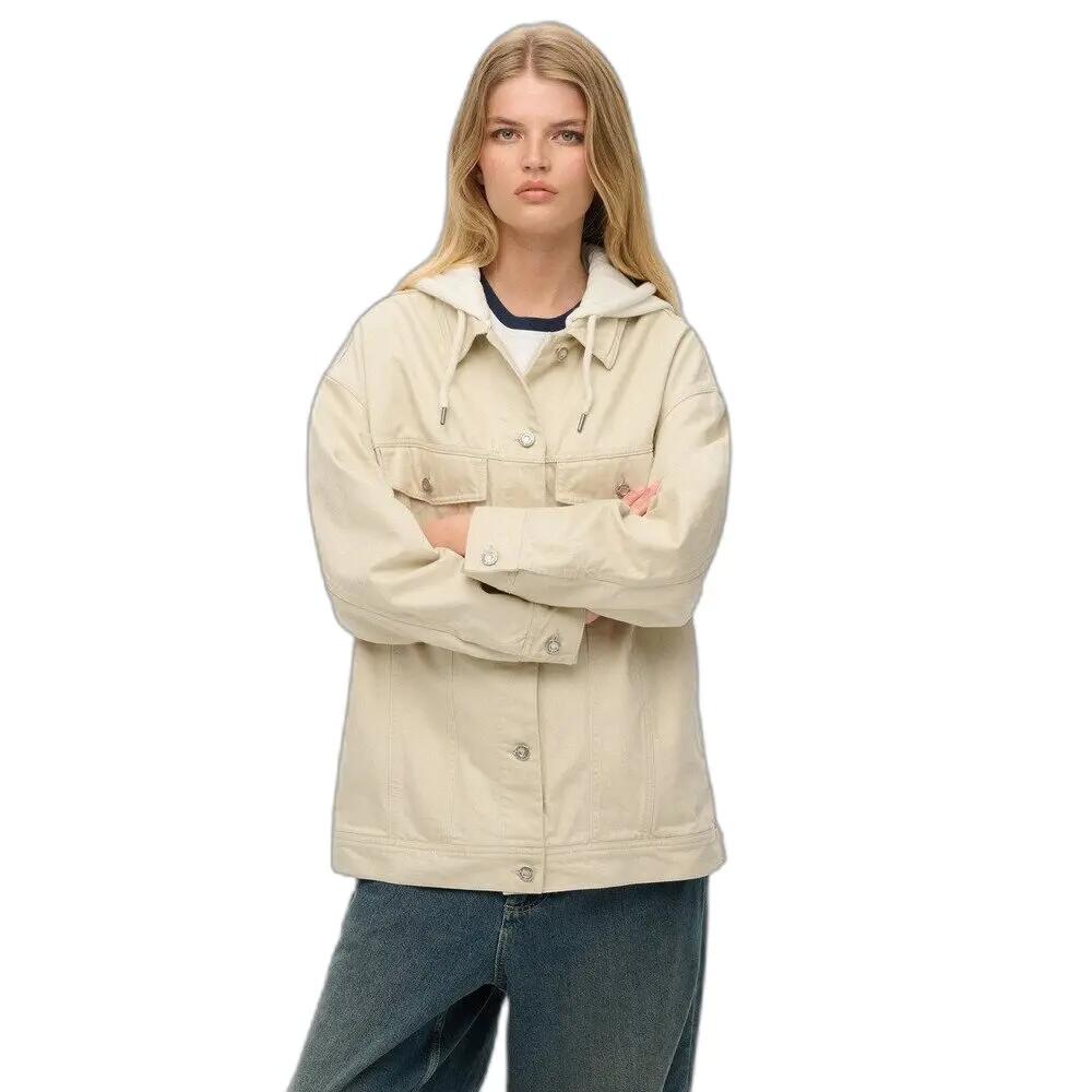 Veste trucker à capuche femme Superdry 3/7