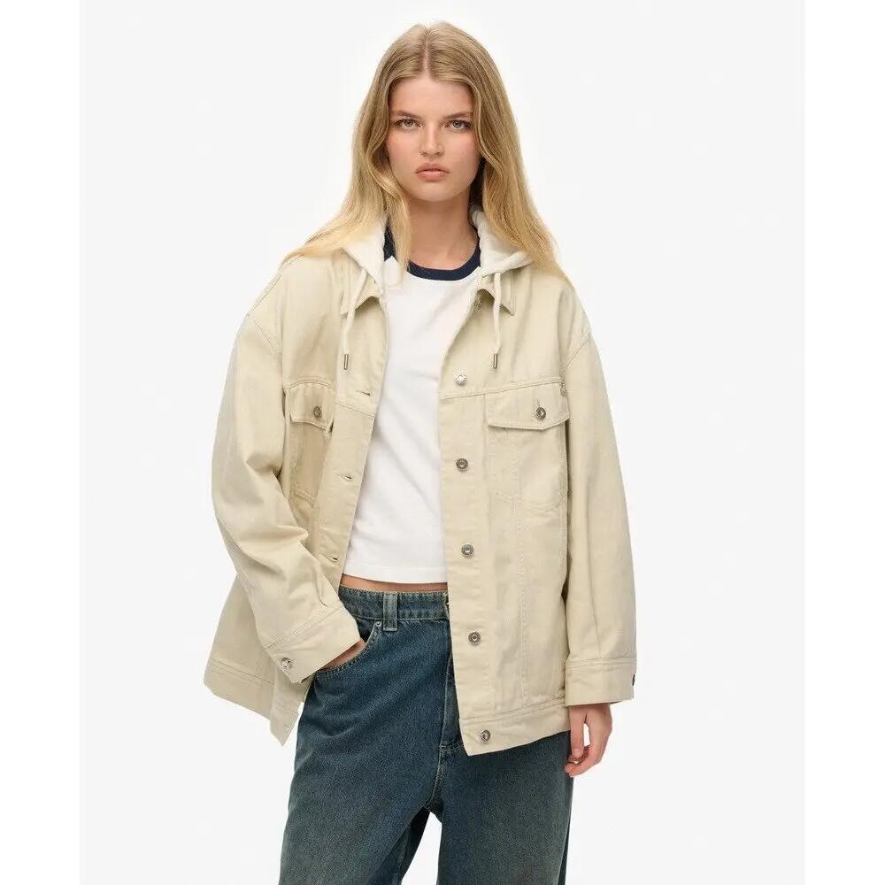Veste trucker à capuche femme Superdry 2/7