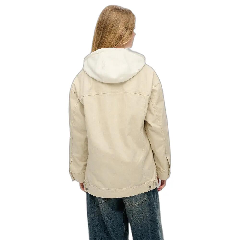 Veste trucker à capuche femme Superdry 5/7