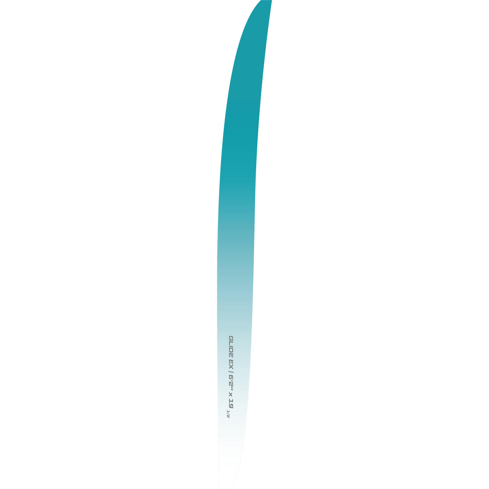 F2  Foil Board Glide Ex Downwind Hardsup 100 l Türkis 3/3