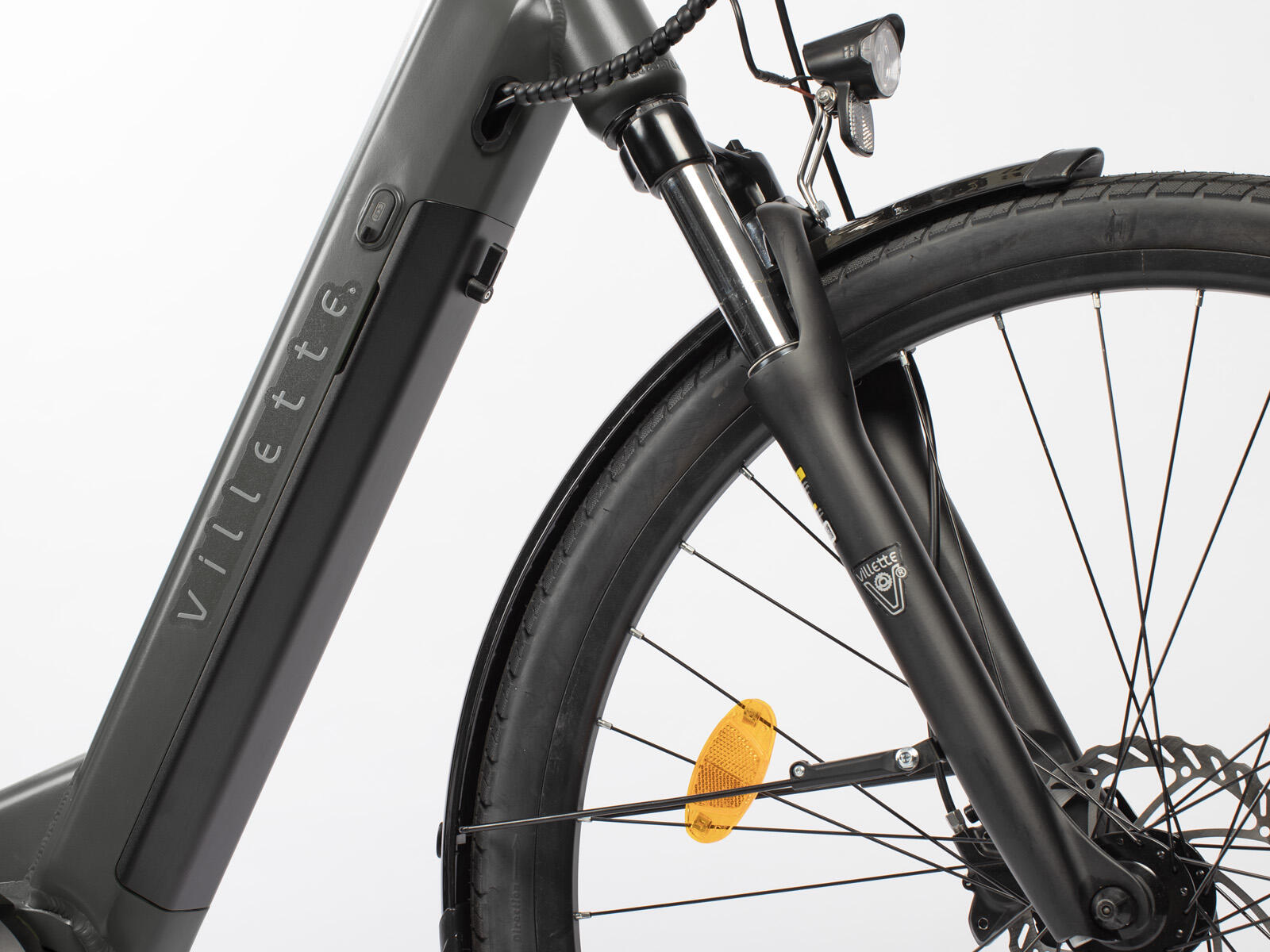Villette le Midi elektrische fiets middenmotor 13Ah dark grey 3/5