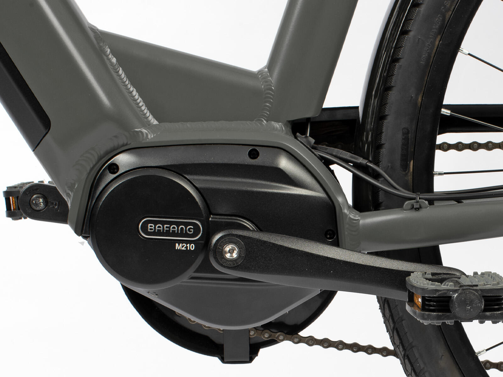 Villette le Midi elektrische fiets middenmotor 13Ah dark grey 2/5