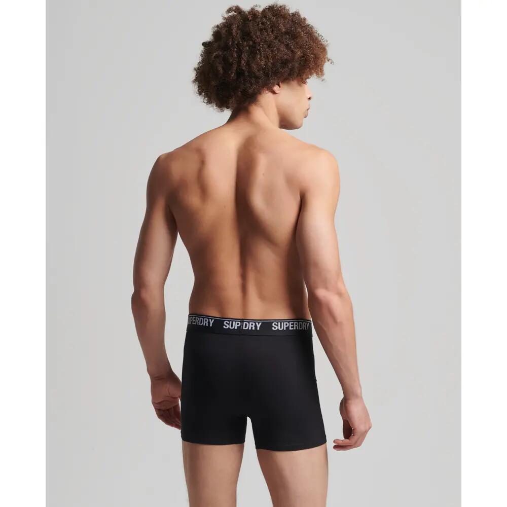 Boxer en coton bio Superdry (x3) 3/4
