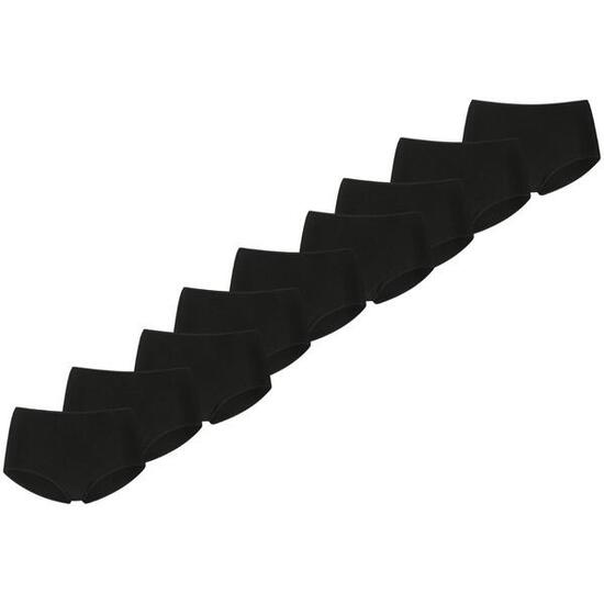 Mini shorts femme lot de 9 noirs