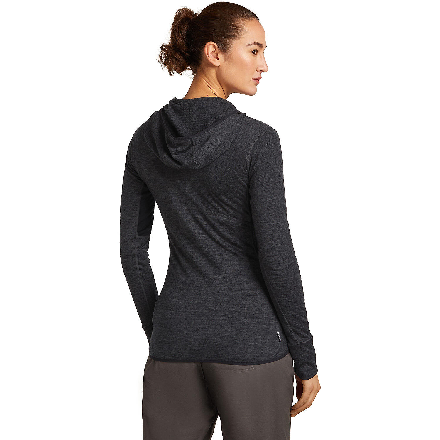 Damen Kapuzensweat Merino Blend 200 RealFleece 3/7