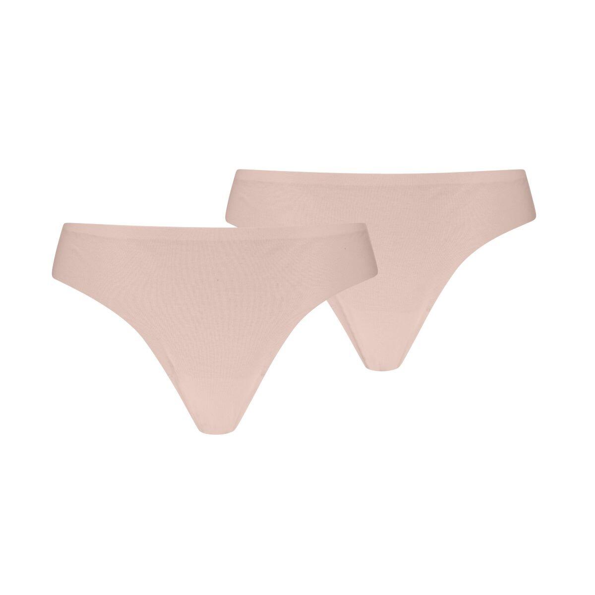 Puma strings femme Invisible Cotton 2-pack rose clair 5/5