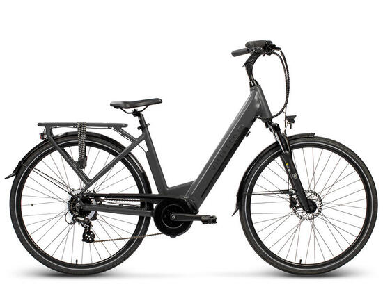 Villette le Midi elektrische fiets middenmotor 13Ah dark grey
