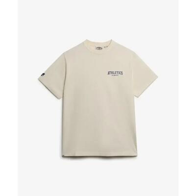 Dames-t-shirt oversized superdry athletic essentials