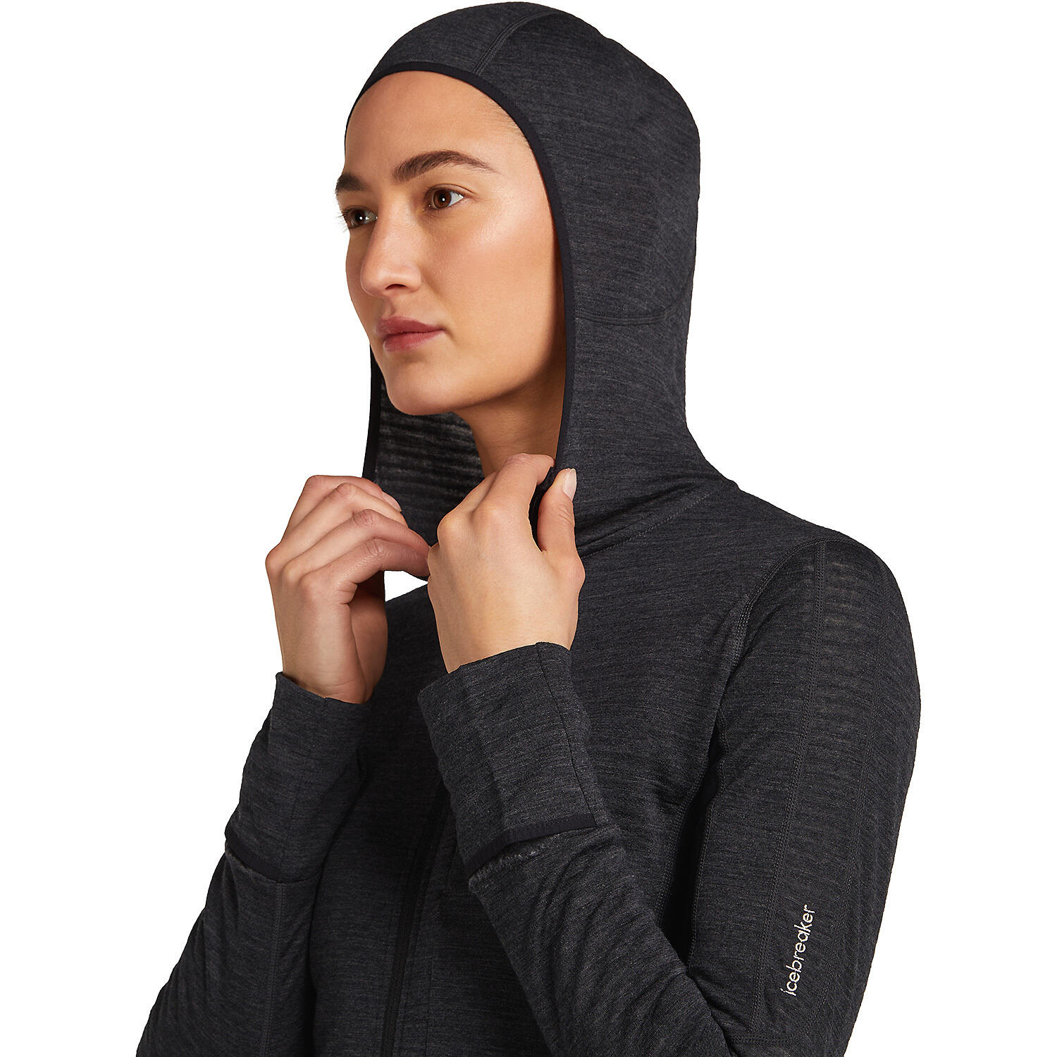 Damen Kapuzensweat Merino Blend 200 RealFleece 6/7