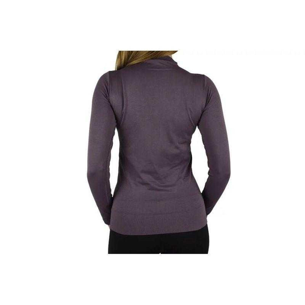 Maglietta Senza Cuciture Manica Lunga Donna Gym Hero Violetto 2/4