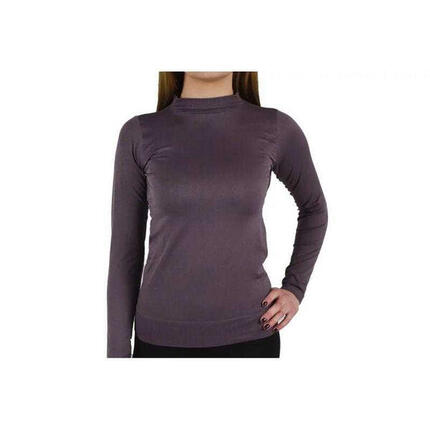 Tshirt Manches Longues Femme (Noir)