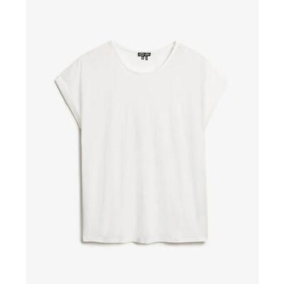 Dames-t-shirt met losse pasvorm superdry studios