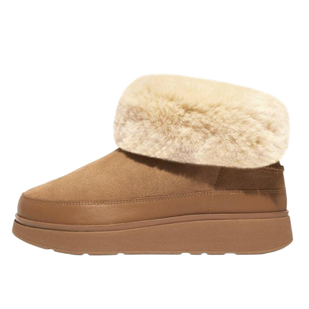 Dwustronne Śniegowce Damskie GenFF Mini Shearling 2/4