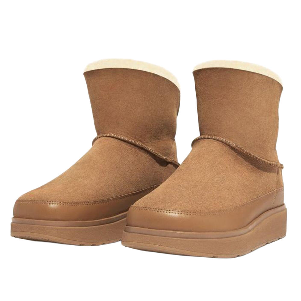 Dwustronne Śniegowce Damskie GenFF Mini Shearling 4/4