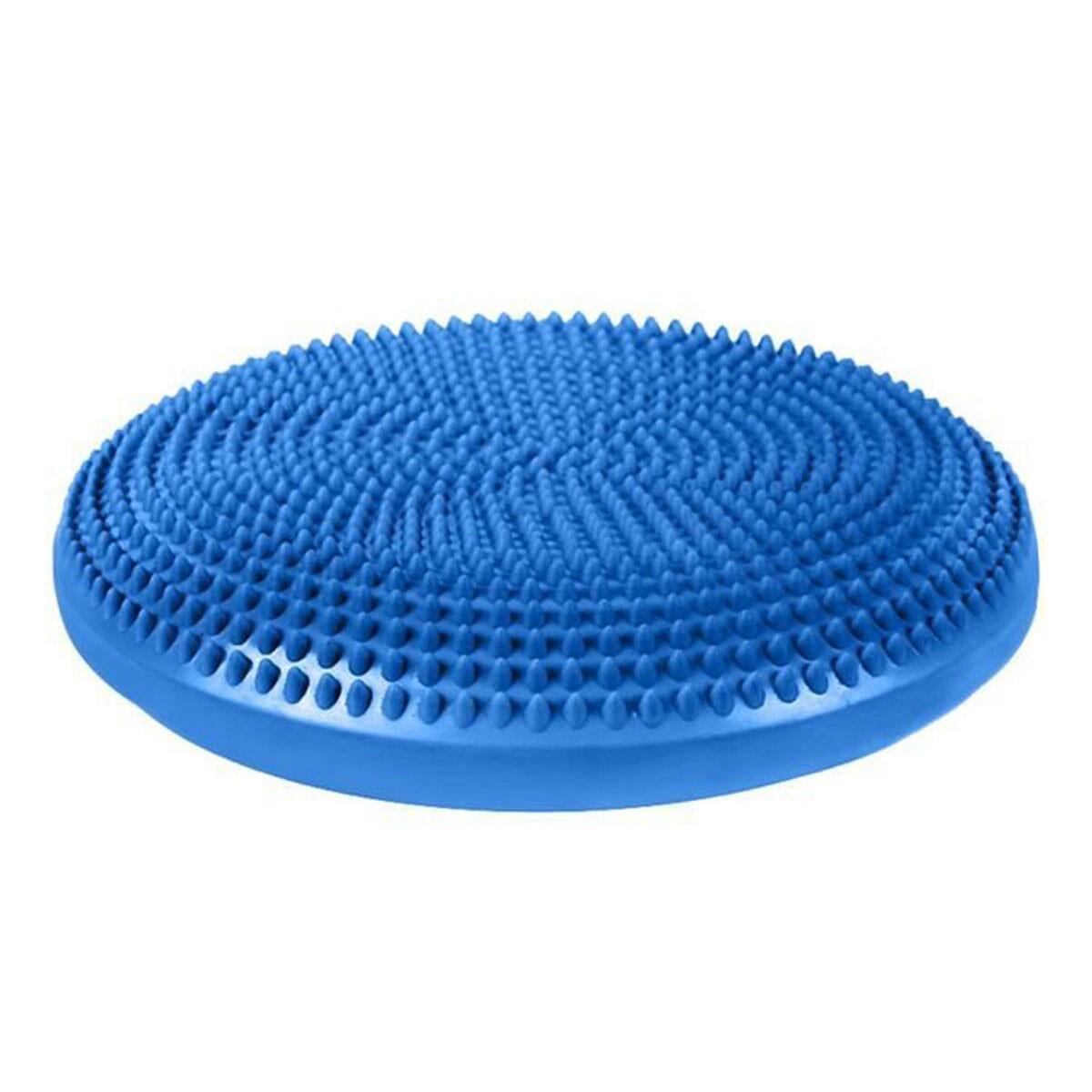 Perna masaj,ergonomica fitness, texturata, albastra, 34 cm