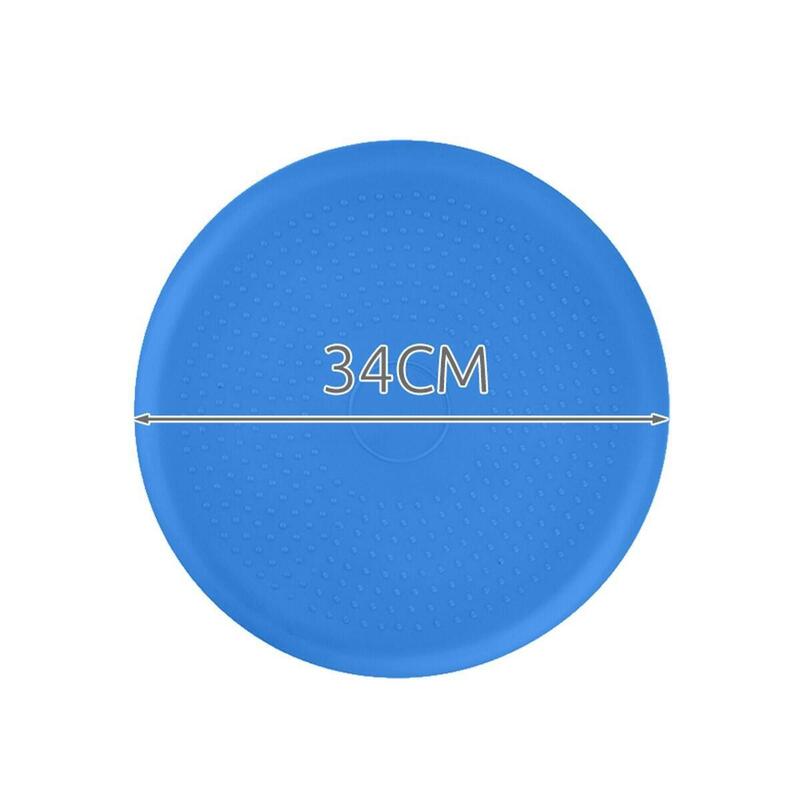 Perna masaj,ergonomica fitness, texturata, albastra, 34 cm