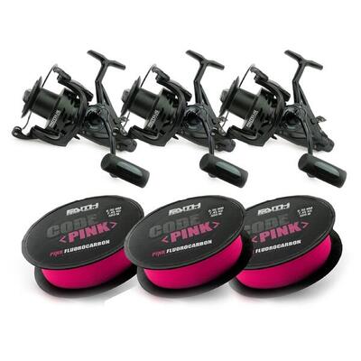 Proteus Freerunner LC8000 Mulinello Carpa + Fluorocarbon
