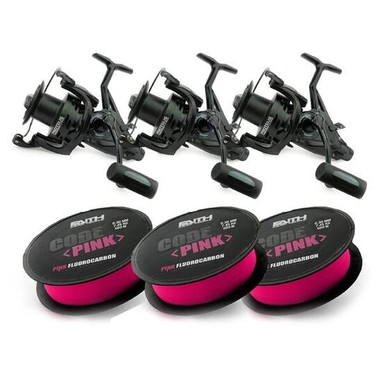 Proteus Freerunner LC8000 Mulinello Carpa + Fluorocarbon