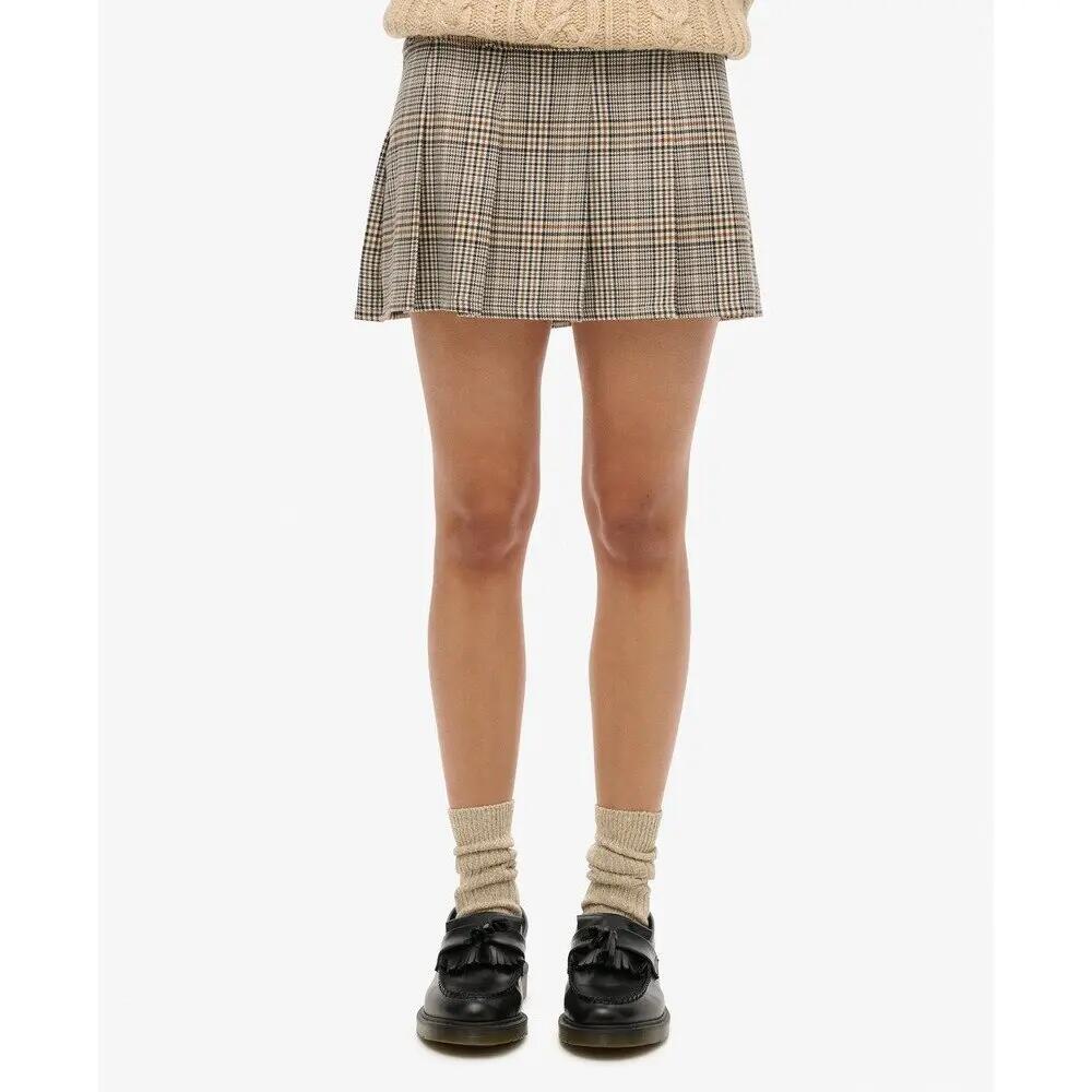 Falda plisada Superdry Low Rise 2/7