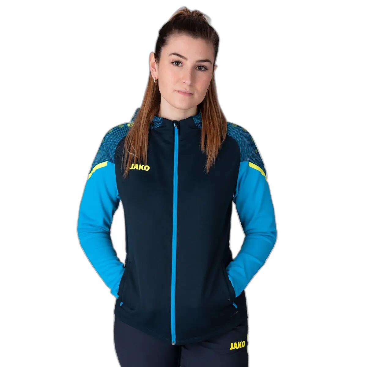 Veste de survêtement à capuche femme Jako Performance 2/7