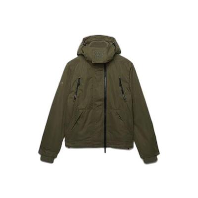 Microvezel windjack met capuchon superdry arctic