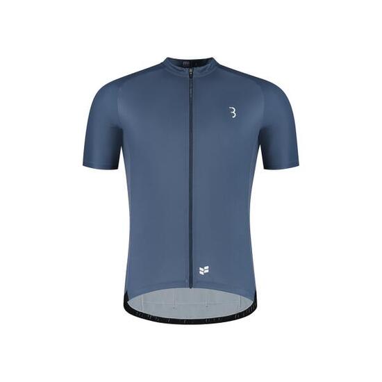 Nachhaltiges und komfortables Radtrikot ComfortFit R M StahlBlau