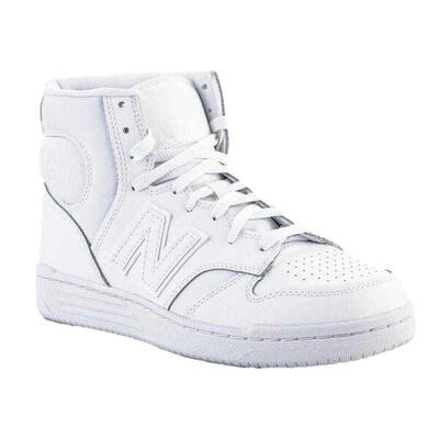 Heren leren trainers (wit)