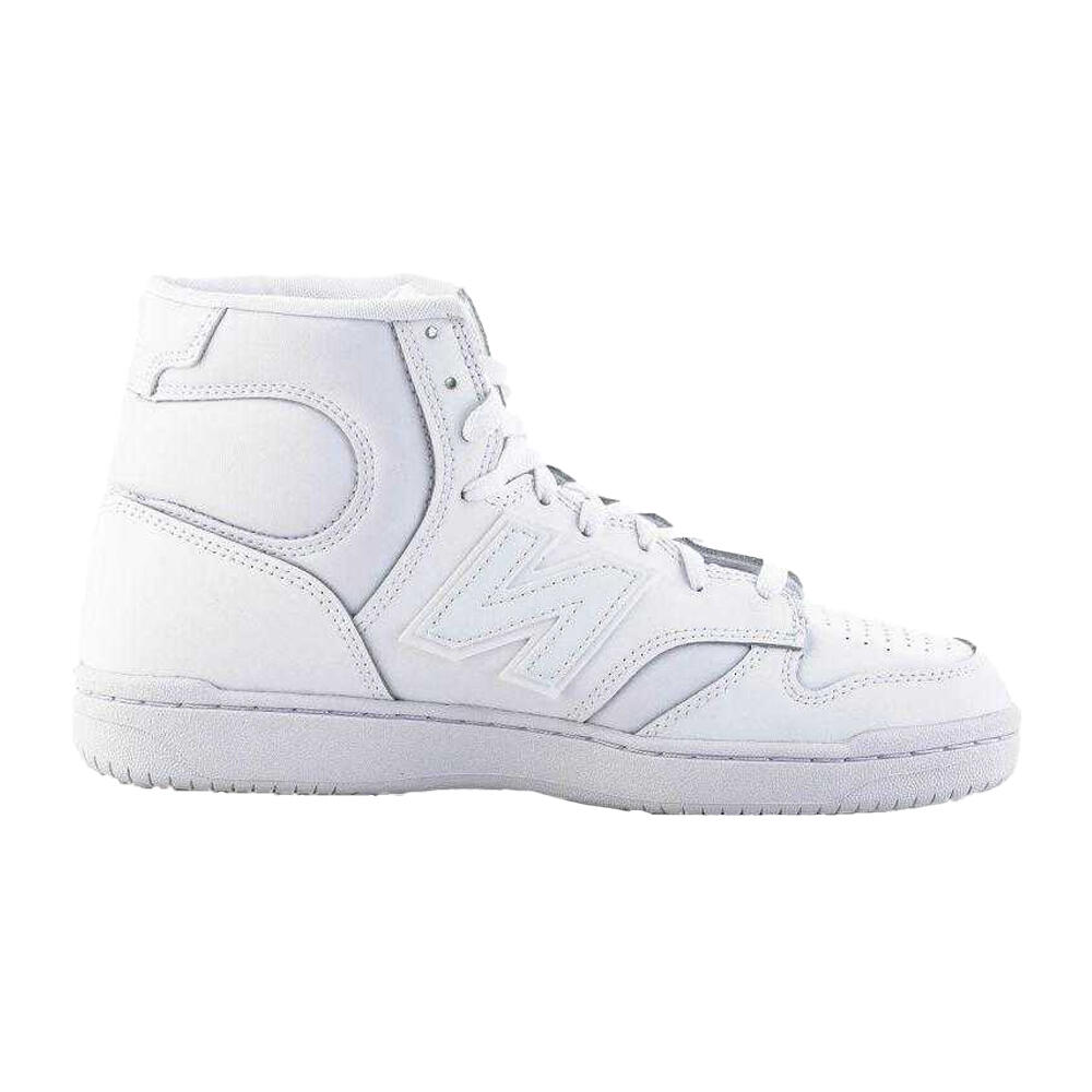 Zapatillas Deportivas de Cuero para Hombre Blanco 4/4