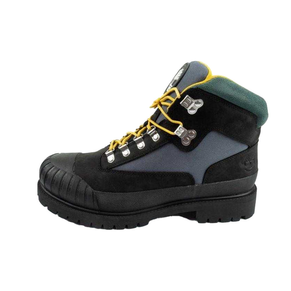 Stiefeletten für , Leder Herren Schwarz/Dunkles Marineblau 3/5