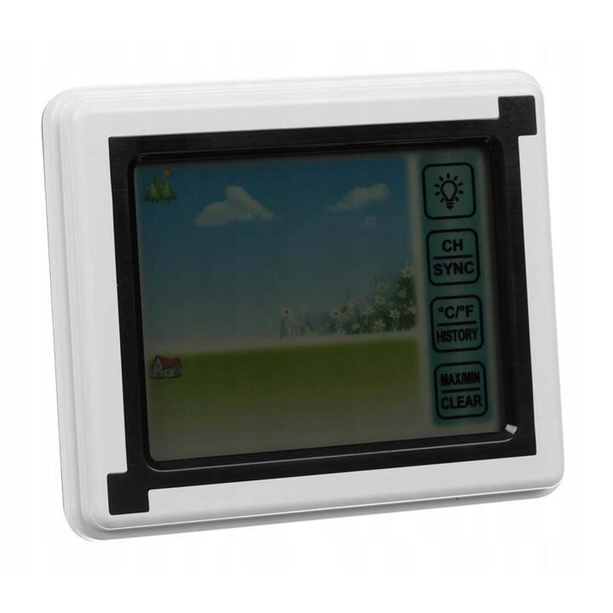 Statie meteo wireless digitala, higrometru , senzor extern, 11x9x 2.5cm