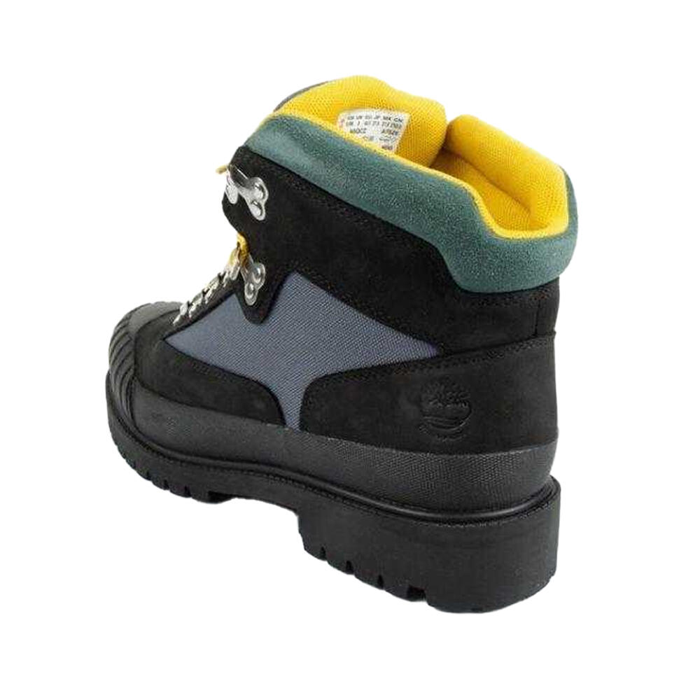 Stiefeletten für , Leder Herren Schwarz/Dunkles Marineblau 2/5