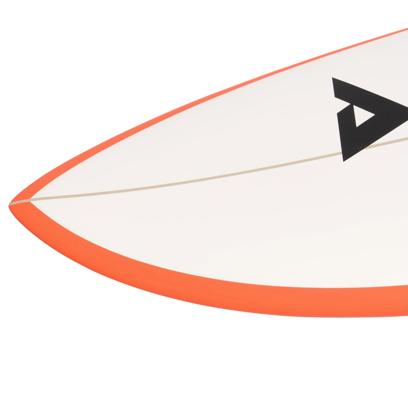 Victory Surfboards - Long Fish 7'2 - Epoxy - Futures - Matte Orange / White 5/5