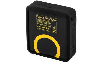Wakawaka power 10 ultralight powerbank 10,000 mah - black