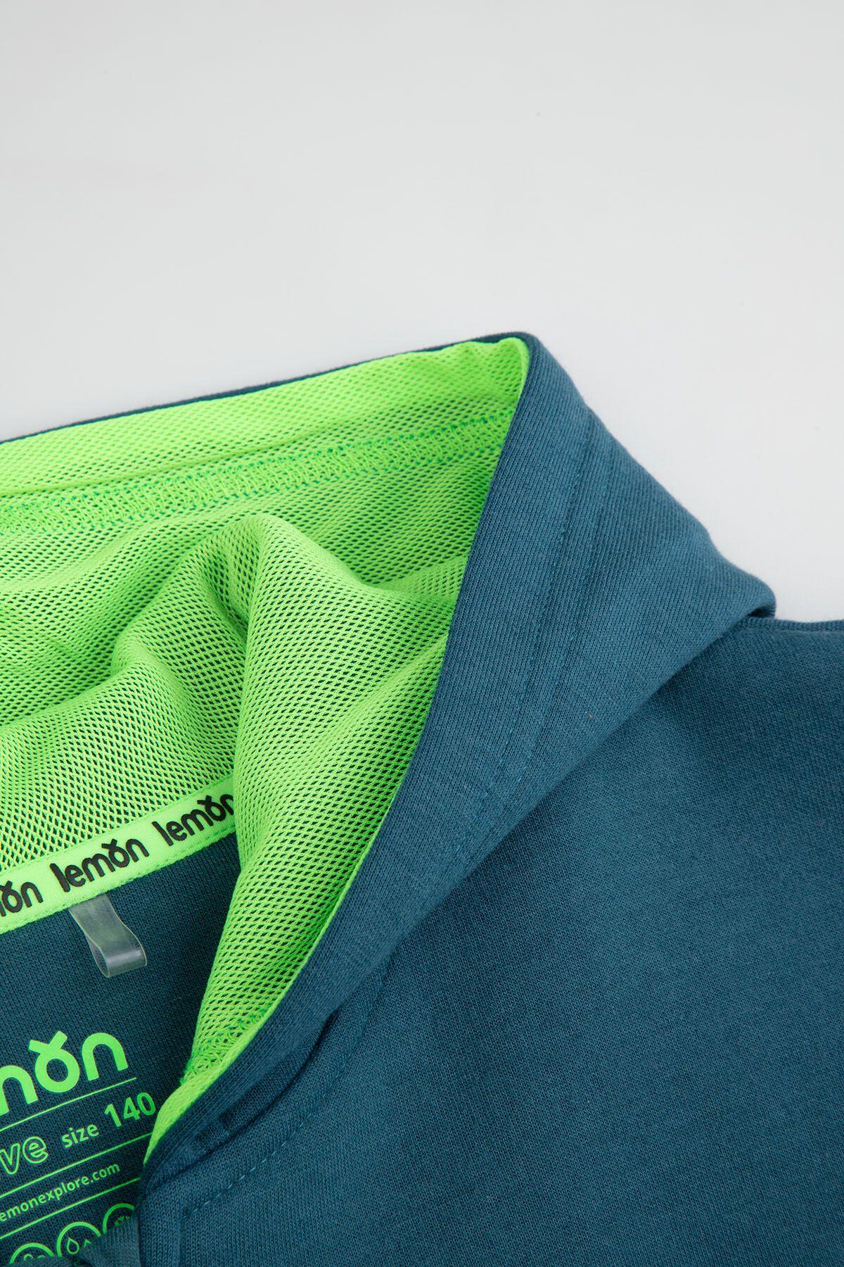 Veste de sport garçon WL6 vert 3/4