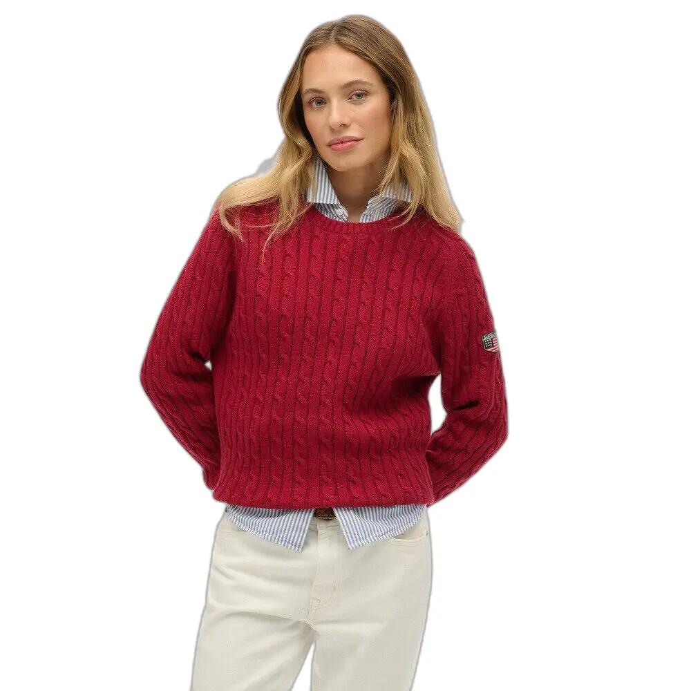 Pull torsadée ample femme Superdry 2/6